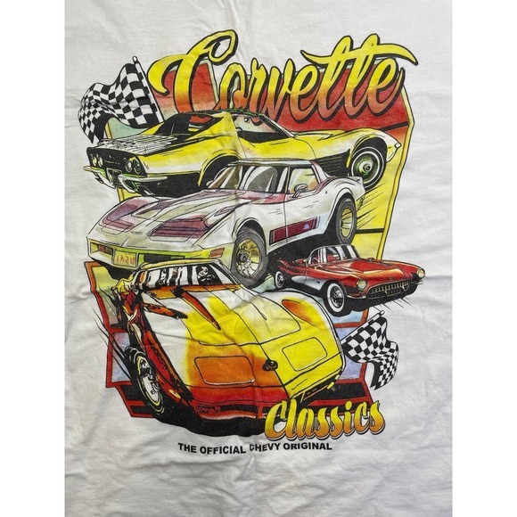 Vintage Chemistry Chevy Corvette Classics Graphic GM Original Tee‎ 2xL - Picture 2 of 6